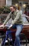 Amsterdam 14 maart 2018 
Raymond v d Klundert (Kluun) op de fiets
