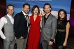 Amsterdam 19 maart 2018 
Yoran de Bont, Rene van Kooten, Brigitte Heitzer, Hans Cornelissen, Marijn Brouwers en Esmee Dekker bij de castpresentatie van de musical Evita in The Grand in Amsterdam. Hans Cornelisse is de producent.