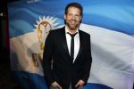 Amsterdam 19 maart 2018 
Yoran de Bont, Rene van Kooten, Brigitte Heitzer, Hans Cornelissen, Marijn Brouwers en Esmee Dekker bij de castpresentatie van de musical Evita in The Grand in Amsterdam. Hans Cornelisse is de producent.
