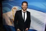 Amsterdam 19 maart 2018 
Yoran de Bont, Rene van Kooten, Brigitte Heitzer, Hans Cornelissen, Marijn Brouwers en Esmee Dekker bij de castpresentatie van de musical Evita in The Grand in Amsterdam. Hans Cornelisse is de producent.