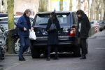 Amsterdam 17 maart 2018 
Robert ten Brink en zijn vrouw Roos en dochter hebben boodschappen gedaan