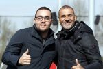 Wijdewormer 31 maart 2018
Maxim Gullit met AZ O17 tegen sparta. Zijn vader Ruud Gullit was natuurlijk aanwezig. Ruud met Kay Bottse