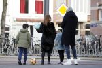 Amsterdam 18 maart 2018
Ilse Knijn met dochter en Ruud de Wild met zoon