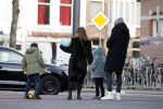 Amsterdam 18 maart 2018
Ilse Knijn met dochter en Ruud de Wild met zoon