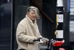 Amsterdam 23 maart 2018 
Saskia Noort doet boodschappen in Amsterdam