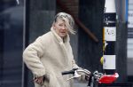 Amsterdam 23 maart 2018 
Saskia Noort doet boodschappen in Amsterdam