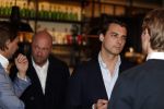 Den Haag 12 maart 2018
Fractievoorzitters Klaas Dijkhoff (VVD), Jesse Klaver (Groen Links), Lilian Marijnissen (SP) en Thierry Baudet (FvD) zijn met elkaar in gesprek in het Libelle Nieuwscafe ( Dudok)