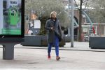 Amsterdam 3 april 2018
Thijs Romer met telefoon op straat