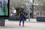 Amsterdam 3 april 2018
Thijs Romer met telefoon op straat