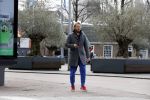 Amsterdam 3 april 2018
Thijs Romer met telefoon op straat