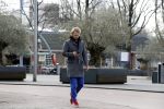 Amsterdam 3 april 2018
Thijs Romer met telefoon op straat
