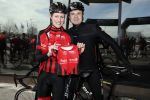 Ridderkerk 30 maart 2018
Presentatie sterren fiets team bij motel v d Valk Ridderkerk. Vera Koedooder met vriend zwanger