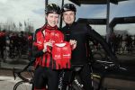 Ridderkerk 30 maart 2018
Presentatie sterren fiets team bij motel v d Valk Ridderkerk. Vera Koedooder met vriend zwanger