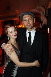 Amsterdam 4 april 2018
Feestje magnum ijs in het Amstel Hotel. Victoria Koblenko met partner Levchenko