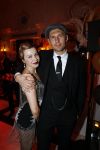 Amsterdam 4 april 2018
Feestje magnum ijs in het Amstel Hotel. Victoria Koblenko met partner Levchenko