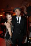 Amsterdam 4 april 2018
Feestje magnum ijs in het Amstel Hotel. Victoria Koblenko met partner Levchenko