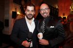 Amsterdam 4 april 2018
Feestje magnum ijs in het Amstel Hotel. Maik de Boer met Janice