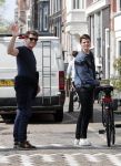 Amsterdam 30 maart 2019
Beau v Erven Dorens gaat met zijn zoon naar fietsenmaker.