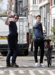 Amsterdam 30 maart 2019
Beau v Erven Dorens gaat met zijn zoon naar fietsenmaker.