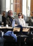 Amsterdam 24 april 2019
Bert Kuizenga en zijn vrouw op terras.