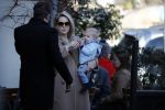 Amsterdam 24 maart 2019
Chantal Janzen en haar man Marco Geeratz en hun kinderen op terras en Amsterdam zuid.