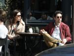 Amsterdam 30 maart 2019
Daniel de Ridder en zijn vriendin Halina Reijn op terras en op de beethovenstraat.
