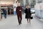 Amsterdam 22 maart 2019
Eric Corton en zijn vrouw Diana Sno op straat in Amsterdam.