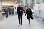 Amsterdam 22 maart 2019
Eric Corton en zijn vrouw Diana Sno op straat in Amsterdam.