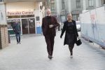 Amsterdam 22 maart 2019
Eric Corton en zijn vrouw Diana Sno op straat in Amsterdam.