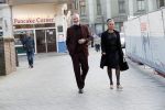 Amsterdam 22 maart 2019
Eric Corton en zijn vrouw Diana Sno op straat in Amsterdam.