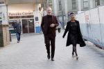 Amsterdam 22 maart 2019
Eric Corton en zijn vrouw Diana Sno op straat in Amsterdam.