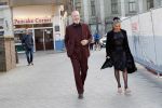 Amsterdam 22 maart 2019
Eric Corton en zijn vrouw Diana Sno op straat in Amsterdam.