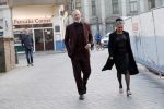 Amsterdam 22 maart 2019
Eric Corton en zijn vrouw Diana Sno op straat in Amsterdam.