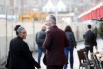 Amsterdam 22 maart 2019
Eric Corton en zijn vrouw Diana Sno op straat in Amsterdam.
