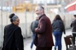 Amsterdam 22 maart 2019
Eric Corton en zijn vrouw Diana Sno op straat in Amsterdam.