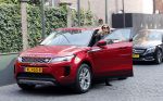 Amsterdam 30 maart 2019
Estelle Cruijff met haar nieuwe Range Rover Evoque