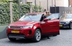 Amsterdam 30 maart 2019
Estelle Cruijff met haar nieuwe Range Rover Evoque