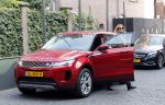 Amsterdam 30 maart 2019
Estelle Cruijff met haar nieuwe Range Rover Evoque