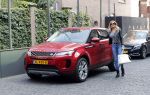 Amsterdam 30 maart 2019
Estelle Cruijff met haar nieuwe Range Rover Evoque