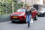 Amsterdam 30 maart 2019
Estelle Cruijff met haar nieuwe Range Rover Evoque