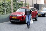 Amsterdam 30 maart 2019
Estelle Cruijff met haar nieuwe Range Rover Evoque