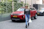 Amsterdam 30 maart 2019
Estelle Cruijff met haar nieuwe Range Rover Evoque