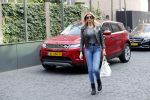 Amsterdam 30 maart 2019
Estelle Cruijff met haar nieuwe Range Rover Evoque