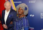 Amsterdam 22 maart 2019
Boekenbal in de amsterdamse schouwburg. Gerda Havertong met man