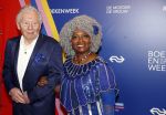 Amsterdam 22 maart 2019
Boekenbal in de amsterdamse schouwburg. Gerda Havertong met man