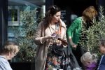 Amsterdam 30 maart 2019
Daniel de Ridder en zijn vriendin Halina Reijn op terras en op de beethovenstraat.