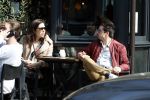 Amsterdam 30 maart 2019
Daniel de Ridder en zijn vriendin Halina Reijn op terras en op de beethovenstraat.