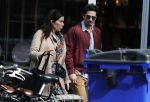 Amsterdam 30 maart 2019
Daniel de Ridder en zijn vriendin Halina Reijn op terras en op de beethovenstraat.