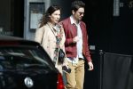 Amsterdam 30 maart 2019
Daniel de Ridder en zijn vriendin Halina Reijn op terras en op de beethovenstraat.