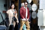 Amsterdam 30 maart 2019
Daniel de Ridder en zijn vriendin Halina Reijn op terras en op de beethovenstraat.
